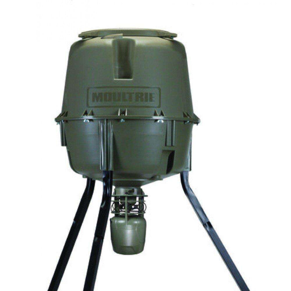 Misc. Accessories Moultrie Enterprises Ready Series Deer Feeder Unlimited Tripod 30-Gallon • Model: Ready Series